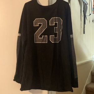 Air Jordan black shirt